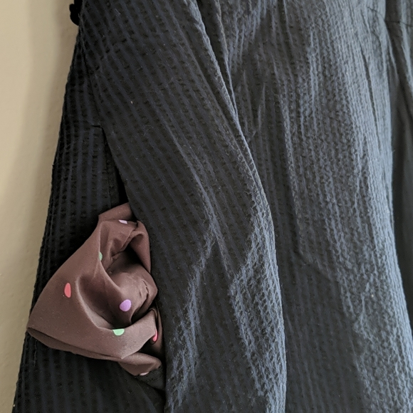 🖤 Seersucker Sleeveless Dress 🖤 - Picture 4 of 14